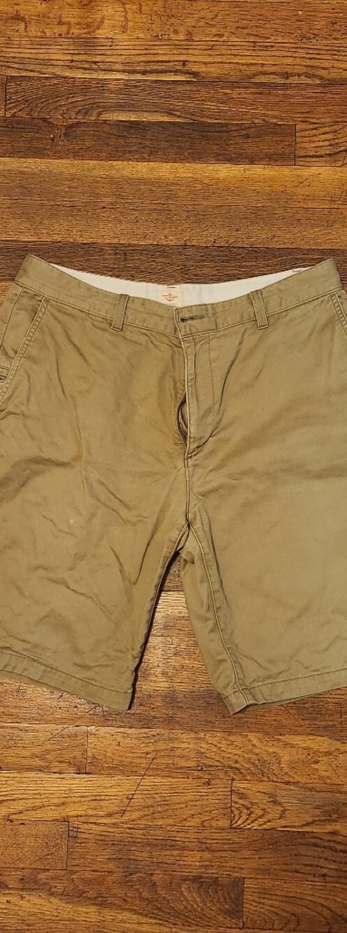 Dockers Men's Flat Front Khaki Shorts